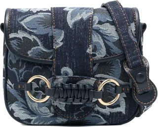 Saddie denim shoulder bag