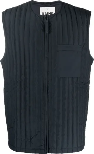 Quilted Zip-Up Gilet