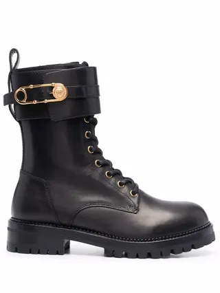 Medusa Pin lace-up boots