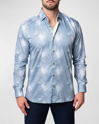 Men's Fibonacci Smoke Show Sport Shirt