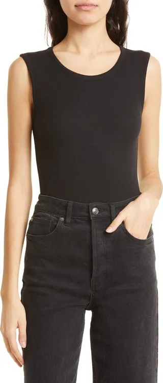 Sleeveless Thong Bodysuit