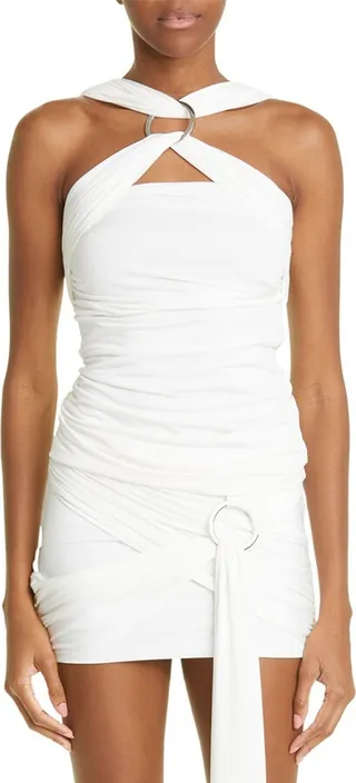 Ginnie Cutout Jersey Halter Top