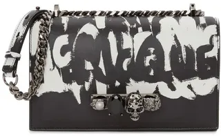 Graffiti Jewelled crossbody bag