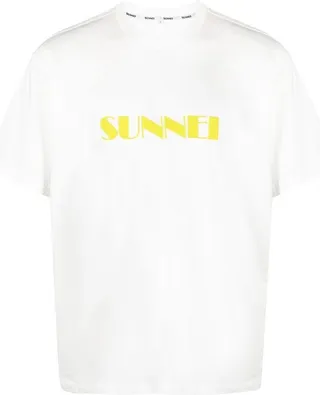 logo-print cotton T-shirt