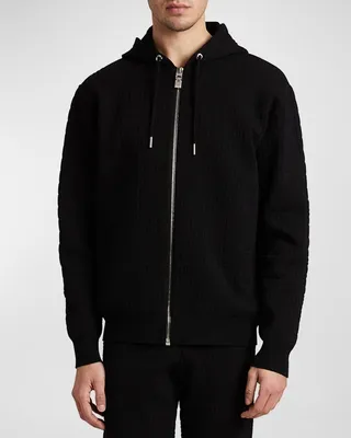 Men's 4G Knit Zip Hoodie
