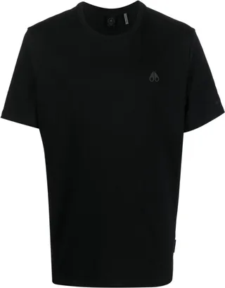 Black Logo Print T-Shirt