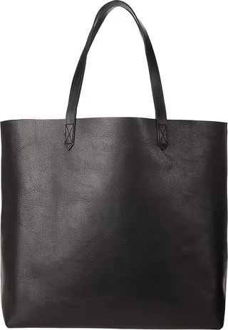Madewell The Transport Tote (True Black) Handbags