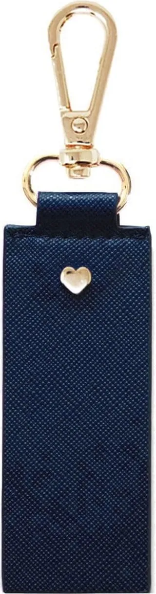 Johnny Loves Rosie - Navy Original Archie Rectangle Keyring