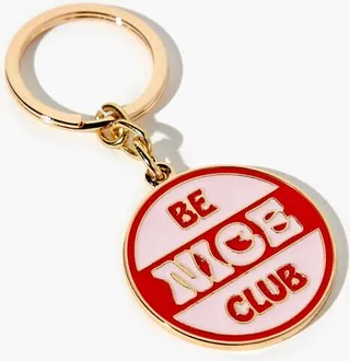Be Nice Club Keychain