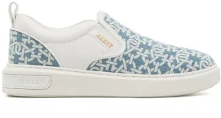 Logo-Print Slip-On Sneakers
