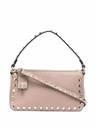 Rockstud-embellishment tote bag