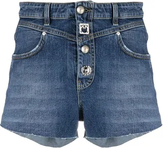 Accanita denim short shorts