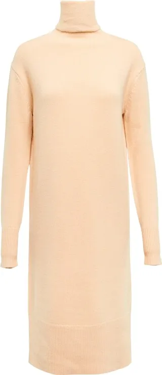 Turtleneck sweater dress