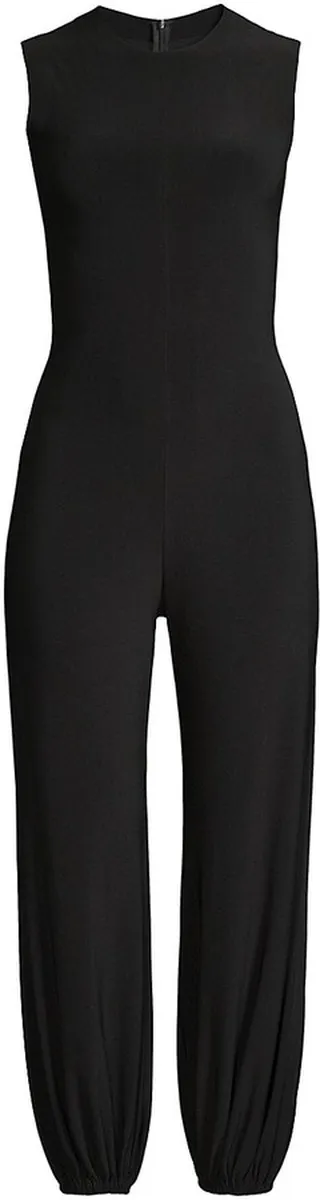 Sleeveless Cropped Jogger Jumpsuit
