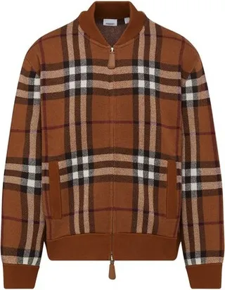 Check Malby bomber jacket