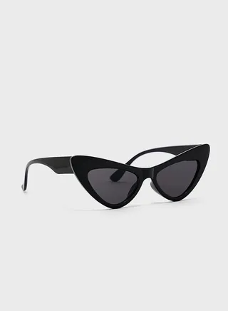 Smooth Edge Cateye Sunglasses