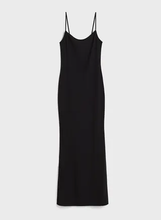 Strappy Ribbed Dress