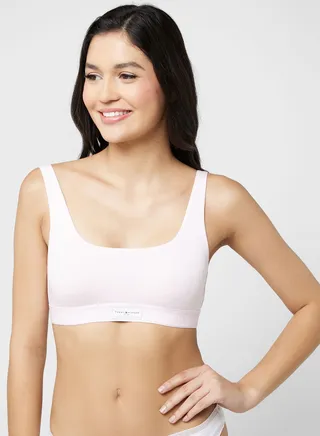 Logo Band Sport Bra