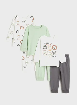 Infant 3 Pack Assorted Sweatshirt & Sweatpants Set
