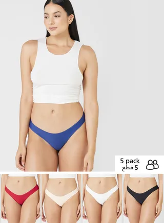 5 Pack Cheeky Briefs