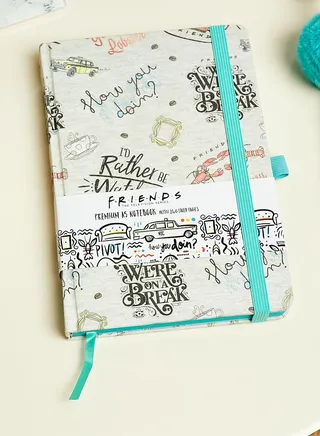 Friends Marl Notebook