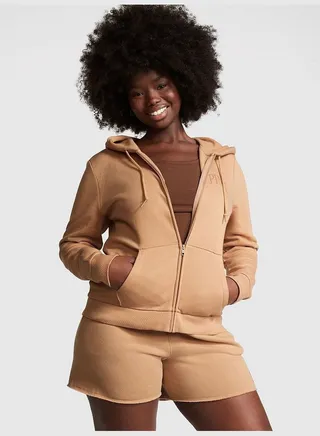 Fleece Zip-Up Everyday Hoodie