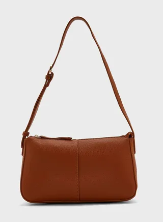 Top Zip Crossbody Bag