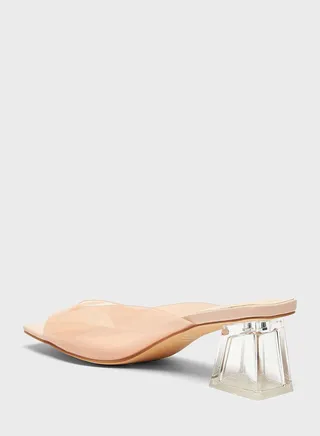 Mid Heel Sandal