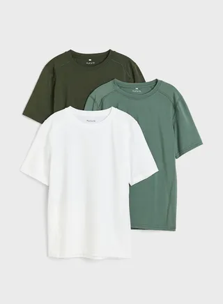Kids 3 Pack Essential Sports T-Shirt