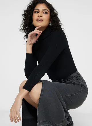 High Neck Sweater