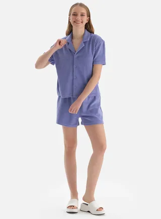 High Waist Beachwear Shorts