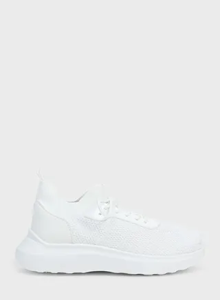 Lace Up Low Top Sneakers