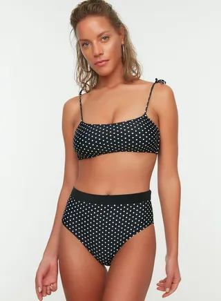 High Waist Bikini Bottom