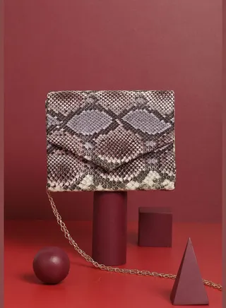 Printed Casual Mini Hand Bag with Magnet Lock For Women