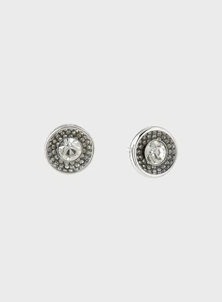 Solitaire Stud Earrings