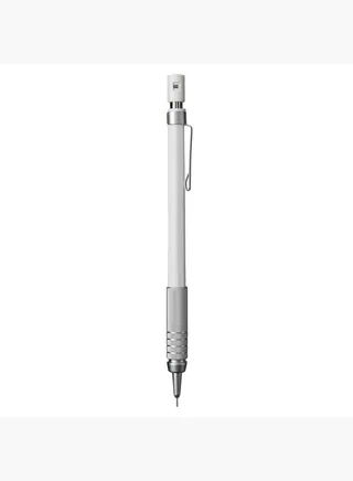 Low Centre Of Gravity Mechanical Pencil, 0.3 mm, White
