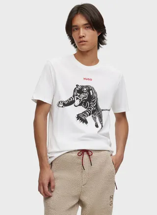 Tiger Crew Neck T-Shirt