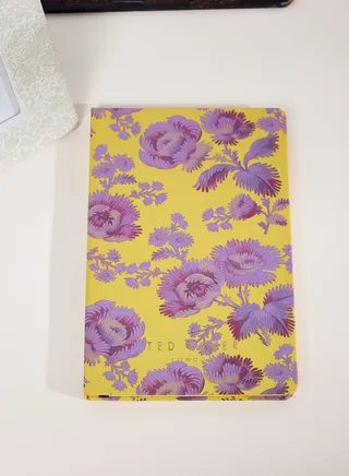 Vintage Floral A5 Notebook