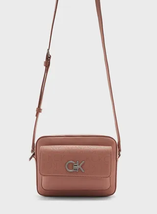 Re-Lock Monogram Detailed Crossbody