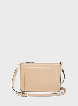 Zip Over Crossbody Bag
