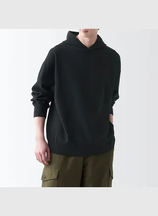Washable Milano Ribbed Wide Pullover Hoody
