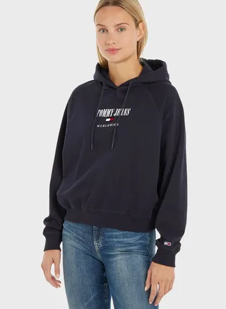 Logo Knitted Hoodie