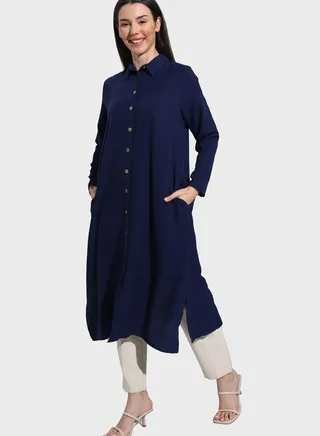 Button Down Tunic