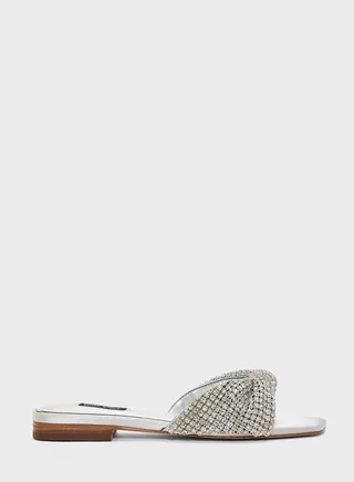 Embellished Flat Sandals