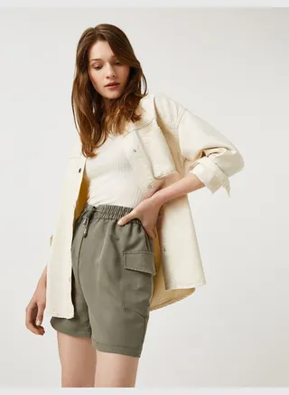 Drawstring Shorts Cotton