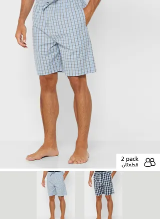 Checked Shorts