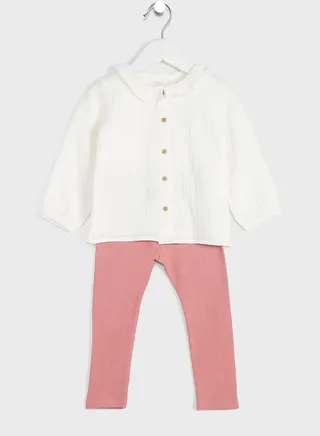 Kids 2 Piece Essential Top & Sweatpants