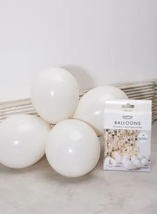 Balloons - 40 Pack 5Inch - Nude