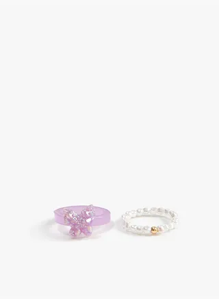 Butterfly Figured 2-Pack Ring