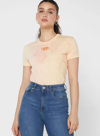 Round Neck Logo T-Shirt